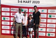 Büyükşehir sporcularından teniste büyük başarı