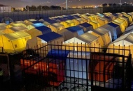 Çadır kentlere enerji sağlandı