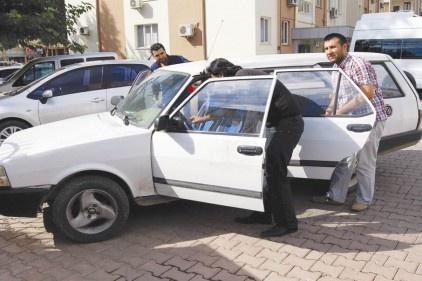Çalıntı araba bulundu 