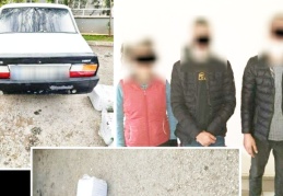 Çalıntı araçla hırsızlık yapan şahıslar, benzin alıp parasını ödemeden kaçtı