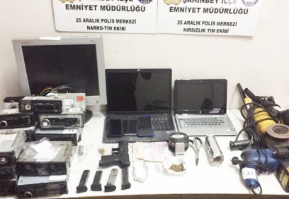 Çalıntı malzeme karşılığında uyuşturucu takas eden şahıs tutuklandı