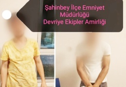 Çalıntı motosikletle hırsızlık yapan şüpheliler yakalandı