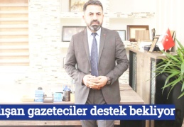 Çalışan gazeteciler destek bekliyor