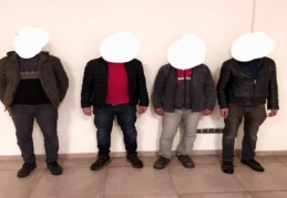 Cami inşaatından demir çalan şüpheliler yakalandı