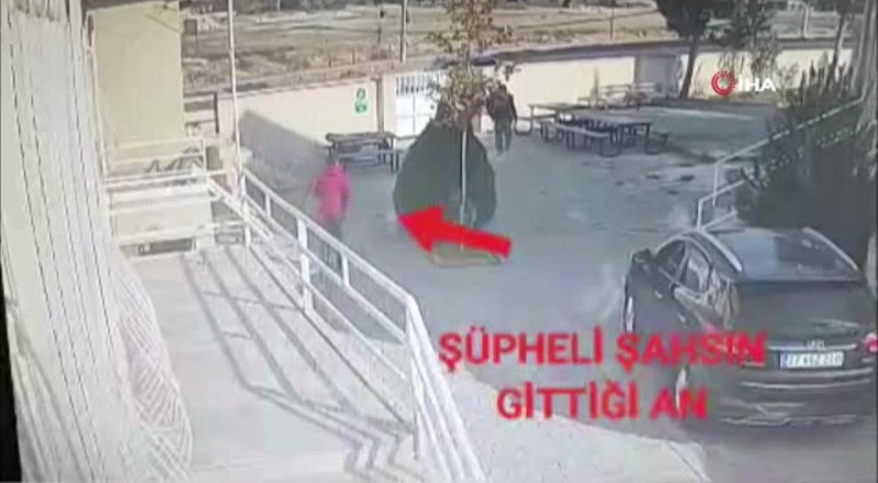 Camiden hırsızlık yapan şahıs tutuklandı