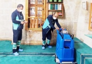 Camiler sürekli dezenfekte ediliyor