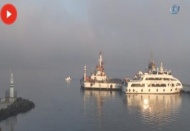 Çanakkale Boğazı'nda sis !