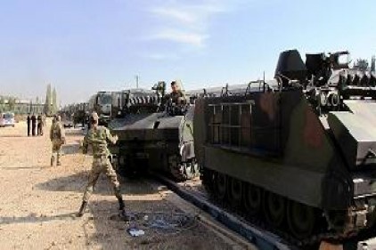 Çankırı&#8217;dan yola çıkan askeri konvoy Gaziantep&#8217;e ulaştı