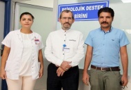 Canlı bomba mağduru gelin ve damada psikolojik destek