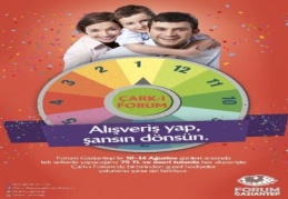 Çark-ı Forum kampanyasına davet ediyor 