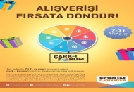 Çark-ı Forum’u çeviren hediyeye sahip olacak