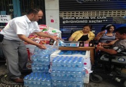 Çarşı Pazar çok hareketli 