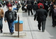 Çarşı pazarda hareket var, ancak alış-veriş yok