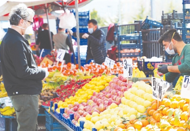 Çarşı ve pazarda enflasyon rakamı farklı