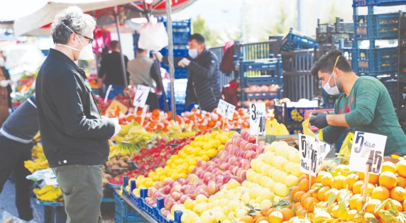 Çarşı ve pazarda enflasyon rakamı farklı