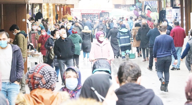 Çarşıdaki görüntüler korkuttu
