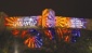 Castle light show enchanted