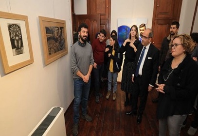 Çat Kapı Karma Resim Sergisi açıldı