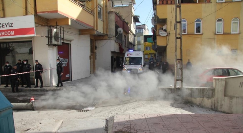 Çehiz mağazasında yangın çıktı