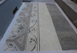 Celje Meydanı’na Roma dönemine ait mozaik replikası yapıldı