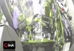 Cep telefonu bataryası bomba gibi patladı !