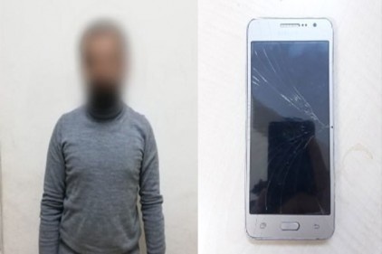 Cep telefonu hırsızı suçüstü yakalandı