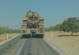 Cerablus sınırına tank ve obüs takviyesi yapılıyor