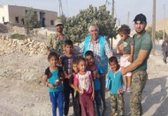 Cerabluslu çocuklar özgürlüğün tadını çıkarıyor