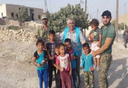 Cerabluslu çocuklar özgürlüğün tadını çıkarıyor