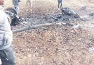 Cerablus'ta traktöre tuzaklanan 150 kilo patlayıcı imha edildi