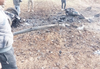 Cerablus'ta traktöre tuzaklanan 150 kilo patlayıcı imha edildi