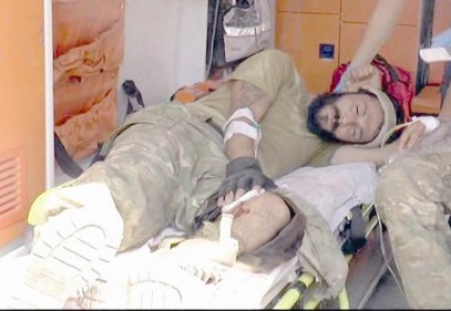 Cerablus’ta yaralanan 4 ÖSO askeri Gaziantep’e getirildi