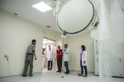 Cerablus&#039;taki hastanede ameliyatlar da yapılabilecek 