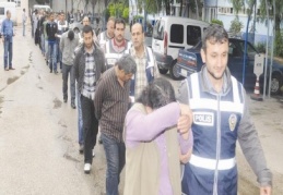 Çete adliyede