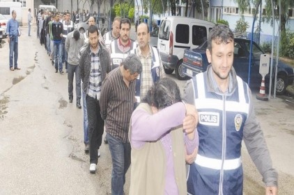 Çete adliyede