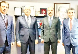 Çetintepe Barajı ve bölgenin ortak projeleri değerlendirildi