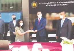 Cezaevi kütüphanelerine kitap bağış kampanyası başladı