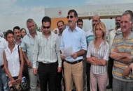 Cezaevindeki baskılar protesto edildi