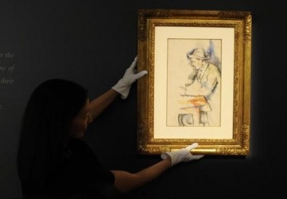 Cezanne'ın tablosuna 19 milyon dolar