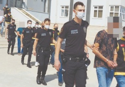 'Change Oto' operasyonunun 7 şüphelisi adliyede