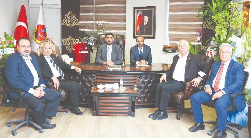 CHP, Gaziantep Gazeteciler Cemiyetini ziyaret etti