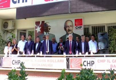 CHP Gaziantep İl Teşkilatı üyeleri Kılıçdaroğlu’na saldırıyı kınadı 