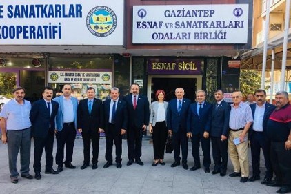 CHP heyeti Gaziantep&#8217;te temaslarını sürdürüyor