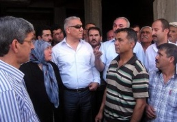 CHP İl yönetimi, Nuri Pazarbaşı Mahallesi sakinleriyle bir araya geldi 