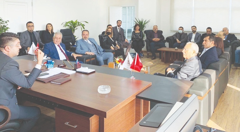 CHP’liler Gaziantep Barosu ziyaret etti