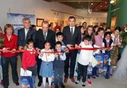 26’cı Uluslararası Çocuk Resim Yarışması sergisi yapıldı