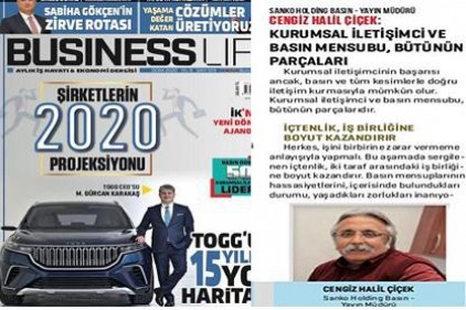 Çiçek, 50 Kurumsal İletişim Lideri arasında