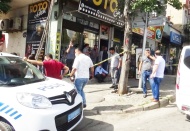 Çiçekçi dükkanına pompalı saldırı