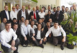 Çiçekçiler Gaziantep'te buluştu