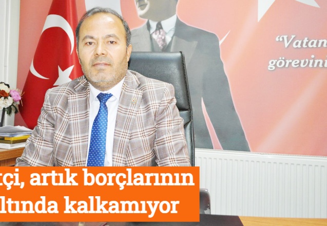 Çiftçi, artık borçlarının altında kalkamıyor